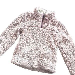 C&C‎ CALIFORNIA Girls Faux Sherpa 1/4 Zip Sz6